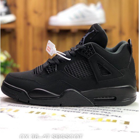 Preparar Inventario n ikeair jordan 4 retro Negro Gato Luz graffiti Todas Las Zapatillas Negras aj4 cu1110 010