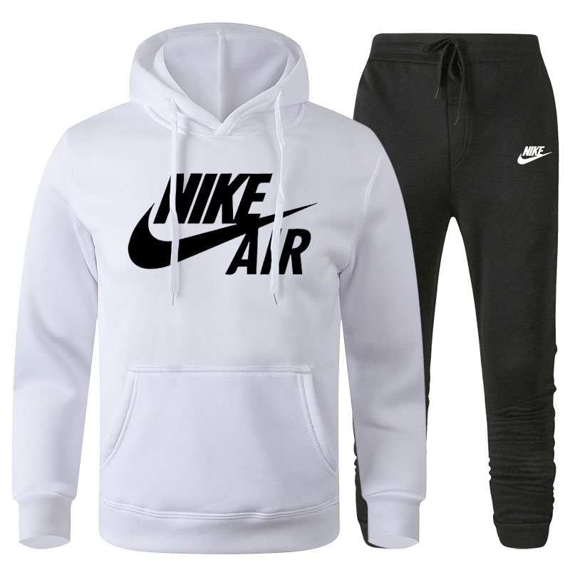 Hombres Mujeres Conjuntos Nike Sudaderas Casual Jersey Impreso