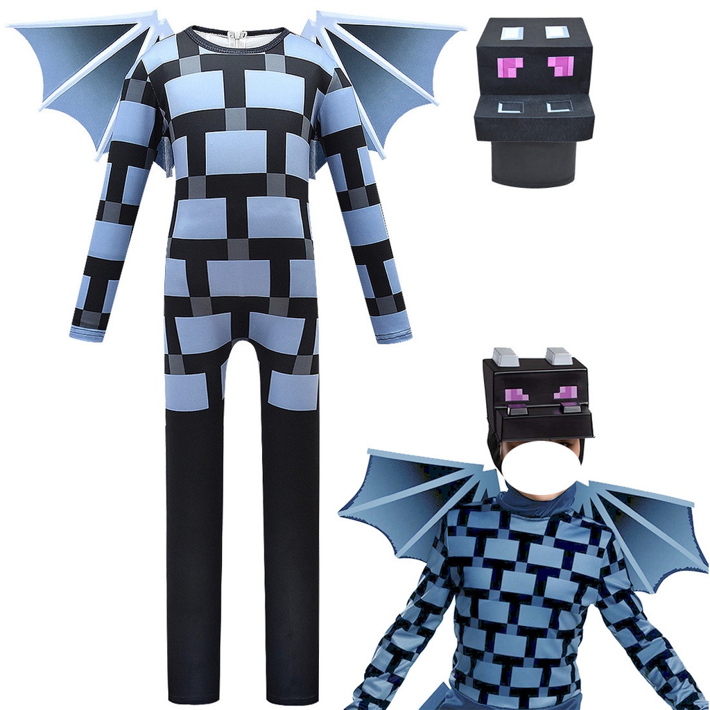 Disfraz De Dragón De Minecraft Clásico Para Niños | Shopee Chile