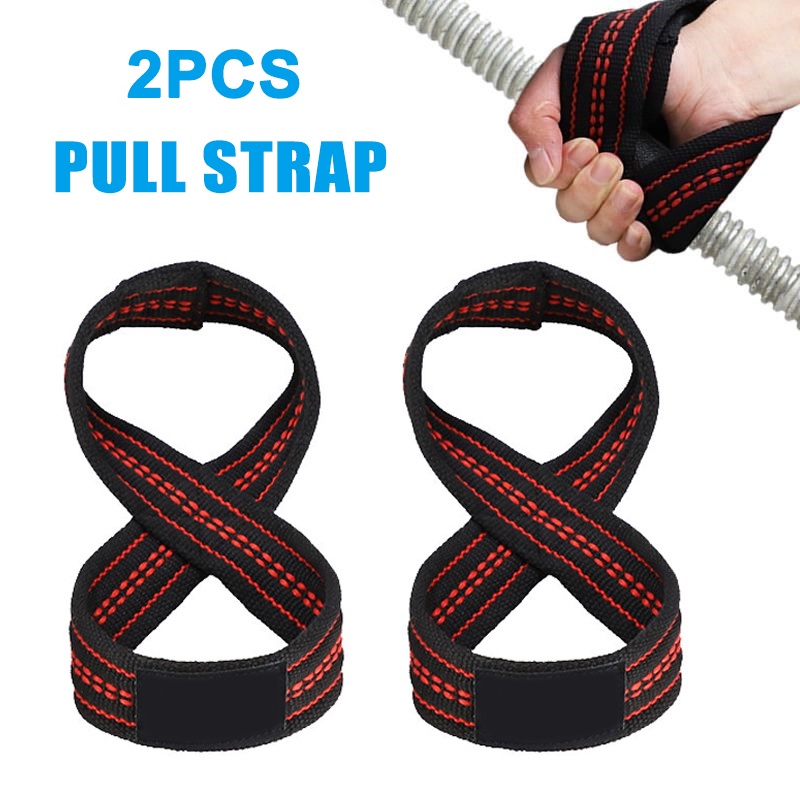 Shengyu 2PCS Weight Lifting Straps with Wrist Support Weightlifting Wrist  Straps for Men and Women Gym Workout Straps for Weights Dead Lifting