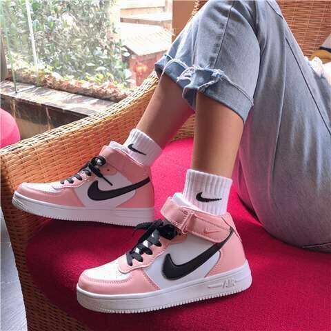 Nike air force 1 high mujer rojas online