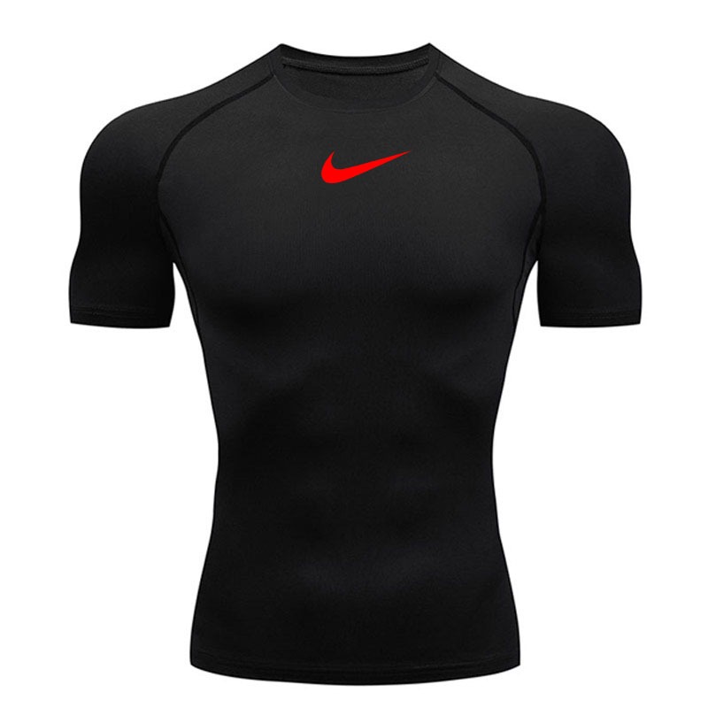 Camiseta deportiva de manga larga para hombre, de secado rápido, atlética,  capa base, entrenamiento, deporte, correr, muscular