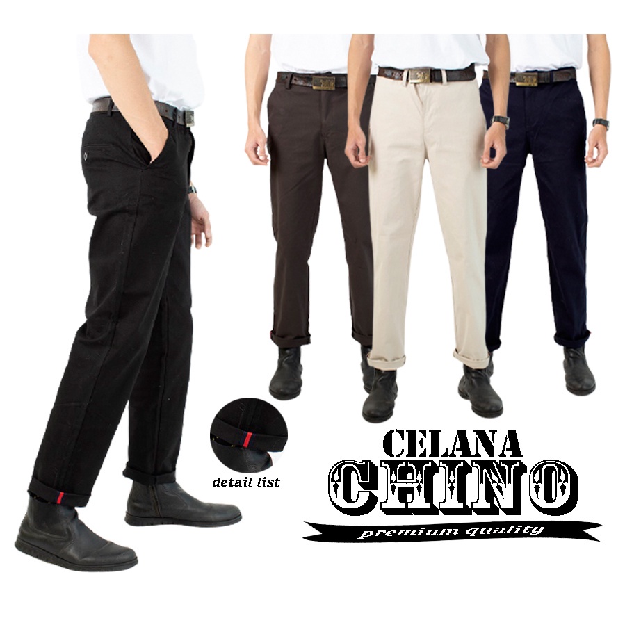 Pantalón Chino, Pantalones de hombre