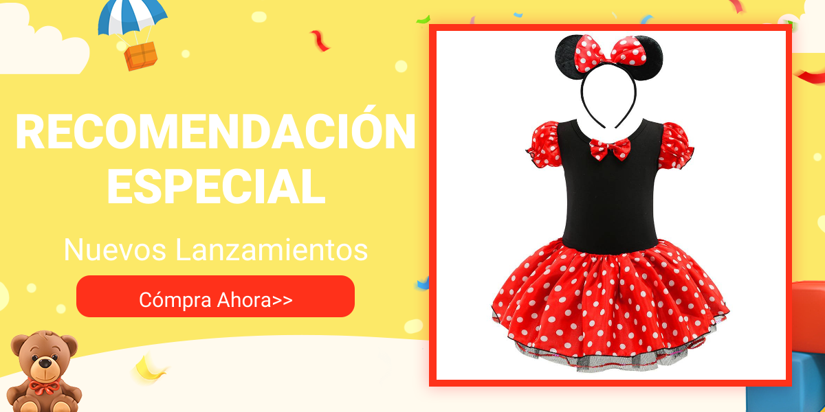 Niñas Mickey Minnie Ratón De Dibujos Animados Vestido De Princesa Niños  Disfraces Tutu Fancy 2-8 Años Fiesta De Cumpleaños Niño