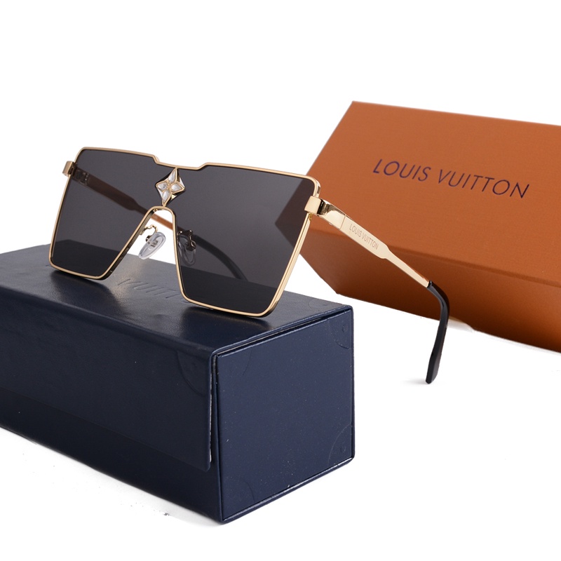 Lv Louis Vuitton Moda De Lujo No . 1 Lentes De Sol UV400 De Sin Marco Para  Hombre Y Mujer