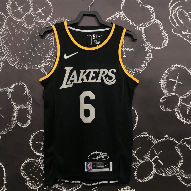 Camiseta lebron cheap lakers negra