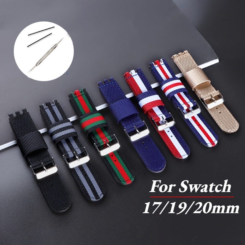 Barras de pasadores tipo Swatch para correas de reloj Swatch de 17 mm